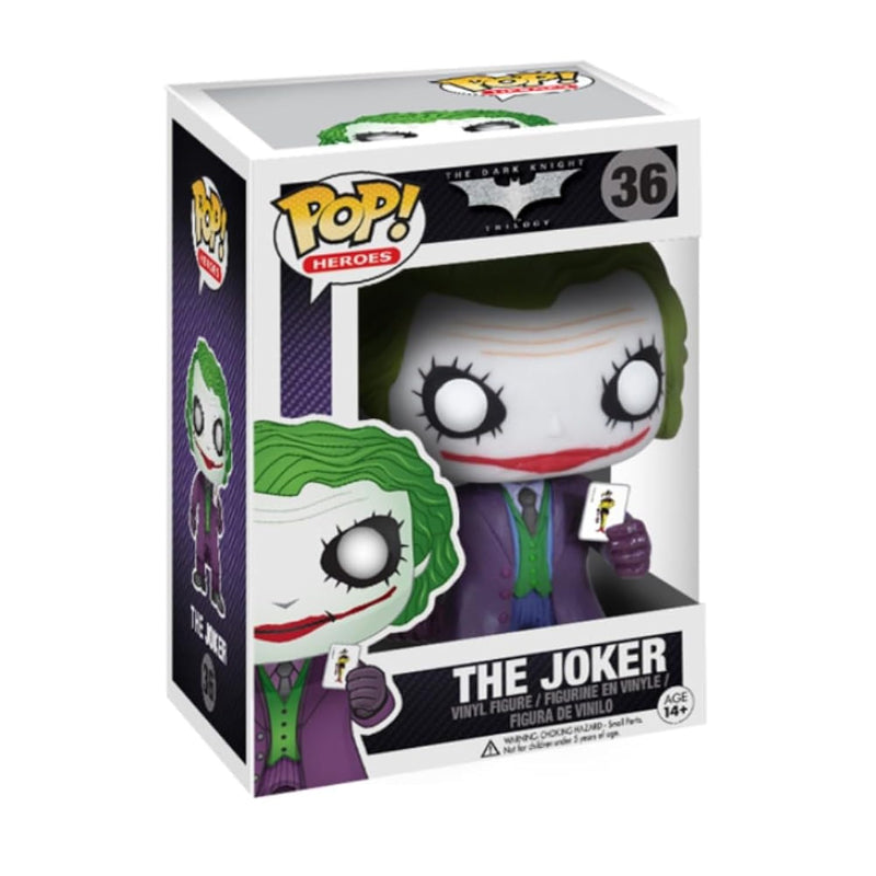 Funko POP Heroes : Dark Knight Movie The Joker Vinyl Figure