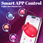 Sex Toys Rose Dildo Vibrator - Upgraded Adult Toys With 5 Sucking & Vibrating Modes For Women Clitoral Nipple, Rose Sucker Sex Toy Clitoral G Spot Vibrators For Woman Couples Adult Sex Games