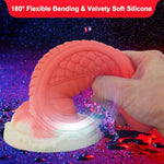 Monster Realistic Dildo Adult Sex Toys For Women?Dragon Silicone Fantasy Dildo With Strong Suction Cup?Huge Thick Knot Dildo Anal Prostate Massage For Women Men Gay Couples?8.1''G Spot Adult Toys