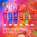 Sex Lube Set - Water Based Lube, Tingle Lube And A Silicone Lubricant, With 3 Flavored Lubes For Couples - Vital Personal Lubricants & Anal Lubricant Set With Fruity Edible Lubes