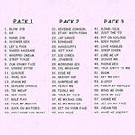 20-Piece Wooden Couples Activity Token Set for Romantic Date Nights