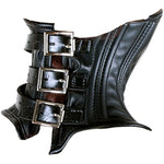 Strapon Face Neck Bound Leather - Head Harness Slave Restraint Black Leather No Pungent Smell Corset Muzzle Posture Bdsm Unisex Bondage Kit (18 Inches Neck Round, Black)