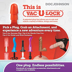 Doc Johnson TitanMen - Intimidator - Graduated Anal Stretcher - Vac-U-Lock and F-Machine Compatible - Anal Toy - Black