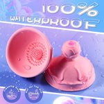 Nipple Toys Women Sex Toys - 3In1 Rose Sex Toy Sex Machine With 10 Powerful Rotation Modes For Nipple Clitoral Stimulator Massager, Rechargeable Adult Toys For Women Couples Pleasure Reddish