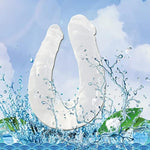 Double-Ended Dildos,Super Long Double Ended Dildos Sex Toys Soft And Flexible Double Sided Dildos Penis Double Dong G-Spot Stimulation Realistic Dildo Anal Butt Plug For Women Couples(White)