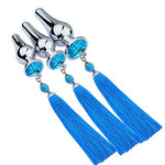 Anal Plug Butt Plug Tassels Trainer Set with a Pair of Nipple Clips Stimulator G-spot Adult Toys Anal Massager Sex Toy for Men Women Unisex