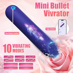 Mini Bullet Vibrator-Kh Adult Toys App Control Jumping Egg Female Sex Toys With 10 Vibration Modes Lipstick G Spot Dildo Clitoral Portable Vibratos Long Distance Discreet Vibrator For Women & Couples