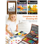 Deluxe Art Set for Drawing and Painting - 192 Piece Art Supplies Kit