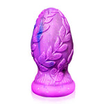 Large Anal Butt Plug Sex Toys Soft Silicone Anal Plug Adult Sex Toy With Leaf Texture And Suction Cup Base For Men Women Prostate Stimulation And Pleasure (M)