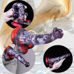 Squirting Horse Dildo Soft Safe Silicone Realistic Ejaculating Dildo Strong Suction Cup 9.8 Inch Thick Animal Dildos Xl Fake Penis Large Butt Plug Adult Toy For Women Gay Couples Man Anal Play