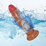 Double Silicone Realistic Dildos Sex Toys Movable Foreskin Realistic Penis Dildos Soft Lifelike Anal Dildo Penis With Strong Suction Cup For Women Men Couple Thick Dildo Anal Sex Toys