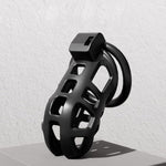 Black Male Metal Cock Chastity Cage - Large Chastity Device With 3 Sizes Rings And Invisible Lock For Man - Penis Exercise Bondage Gear - Accessories Adult Sex Toys - Male Chastity Device Cocks Cage