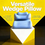 Wedge Pillow For Adult Play, Butt Cushion For Couples, Intimacy Pillow Memory Foam - For Couples & Pregnancy, Butt Positioning Pillow For Deeper Comfort Two Fabrics Are Available (Light Gray-1)