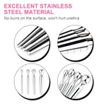 Stainless Steel Conical Horse Eye Stick - Smooth Urethral Dilator With Multiple Width Sizes For Anal, Urethral, And Vaginal Play (S)