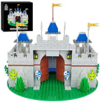 Medieval Knight Castle Building Blocks Set,Comes With 12 Knights Figures,Compatible With Lego Medieval Town Square Toys,For Adult And Children Ages 6+, 607016