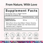 'Passion Pills' Potent Libido Booster For Women | Comprehensive Women'S Libido Enhancer | Dynamic Energy Booster For Women - 60 Ct Vegan