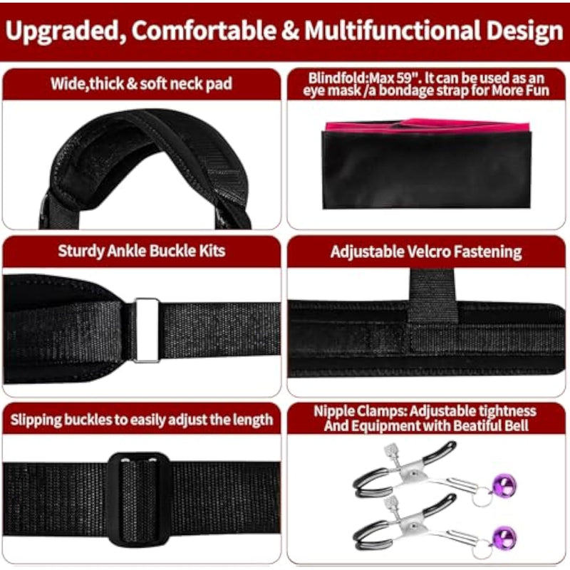 Sex Restraints And Strap On Dildo