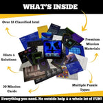 Unique Escape Room Board Game. Puzzle Solving Murder Mystery Crime Strategy Challenge For Adults, Teens, Couples, Date Nights Or Solo. 1-4 Players. Level 3.5/5 - Sentinel