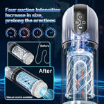 Automatic Male Masturbator,Sex Toys For Men,7 Rotating And Sucking Fully Waterproof Masturbation Cup,Men'S Pocket Pussy Hands Free Masterburbater With Tongue Licking,Male Sex Toys Adult Toy (Black)