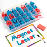 Magnetic Letters 251 Pcs With Magnetic Board And Storage Box - Uppercase Lowercase Foam Alphabet Abc Magnets For Fridge Refrigerator - Educational Toy Set For Classroom Kids Learning Spelling