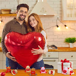 16 Pcs Heart Bears 3.5 Inch Mini Plush Bear Toy With I Love You Heart Stuffed Animals For Valentine'S Gift Keychain Wedding Birthday Party