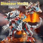 Stem 2 In 1 Dinosaurs Building Kits 422Pcs, Compatible With Normal Dinosaurs Bricks, Toys For Kids Age 6-10 Year Old, Educational Building Sets Best Gifts For Boy 6-10