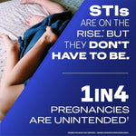 Durex Condom Prolong Natural Latex Condoms, 12 Count - Ultra Fine, Ribbed and Dotted with delay Lubricant, Regular Fit