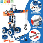12 In 1 Stem Toys For 5 6 7 8 9+ Year Old Building Block Stem Activities Projects Kit Kids Age 4-8 5-7 Creative Set Helicopter Excavator Educationa Engineering Erector Set Birthday Gift Boy Toys Girl
