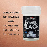 Hot Ball Set - Power Black - Warm And Refresh The Skin With Cinnamon, Eucalyptus And Mint - - Brazilian Ball (Pack W 4)