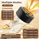Electric Penis Pump Adult Sex Toys For Men, Automatic Male Masturbator Penis Extender Enlarger With 6 Training Pressure & 3 Suction Modes, Air Vacuum Water Dick Pump With Cock Ring For Men Erection