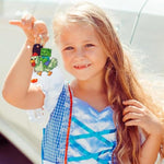 10 Pack Kids Diamond Art Keychains, Double-Sided Gem Craft Kit Ages 6-12