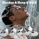 Stainless Steel Male Penis Cock Ring Thick Metal Cock Penis Ring For Enhance Male Long-Lasting Erection Ability Sex Toy(23Mm)