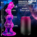 10.24" Huge Realistic Monster Knot Dildo - Big Fantasy Silicone Dildos With 3 Dog Knots,Anal Dildos With Suction Cup, Giant Knotted Dildo For G Spot Anal, Adult Sex Toy & Games For Women Men Couples