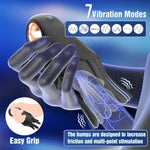 Male Sex Toys For Men-Male Masturbator Penis Vibrator With 7 Vibrating Modes Stroker Penis Trainer With 6 Barbel Tentacles Particles 360°Training Wrapped Pocket Pussies Adult Sex Toys For Men Women
