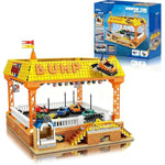Bumper-Cars Building Set, Toys For Boys Electric Control Race Car, City Amusement Park Construction, Birthday For Adult Teen Girl Kid Age 8+, Architecture Theme Display 1840Pcs