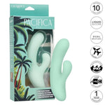Pacifica Fiji 10 Modes Dual Motor G Spot Vibrator For Women With Flexible Shaft And Waterproof Body Safe Silicone - Se-4210-20-3