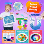 111 Experiments Science Kit For Kids, Chemistry Set, S.T.E.M Toys Boys Girls Birthday Gifts, Volcano, Crystal, Physics Lab Educational Learning Project