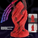 Large Anal Plug Big Butt Plug, Huge Silicone Buttplug With Strong Suction Cup, Anal Dilator Swirl Tentacle Dildo For Prostate Stimulation. Butt Plug Adult Sex Toys For Men Women Challenger Advanced