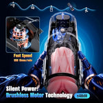 Male Masturbator Sex Toys For Men - Thrusting Male Stroker With 360° Heating, 5-Speed Smooth Motion Blowjob Adult Men'S Sex Toy, Silent Brushless Motor, Pocket Pussy Sleeve & Phone Mount