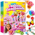 DIY Headband Making Kit for Girls and Kids, Ages 5-12, Hair Accessories Crafts, Birthday Gifts