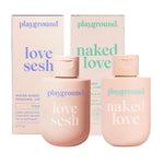 Free Love And Love Sesh Water-Based Personal Lubricant Bundle, Natural Ingredients, Latex Safe, 3.7 Fl. Oz. Each