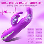 G Spot Vibrator Anal Dildo Sex Toys With 10 Vibrations & Tapping Ciltoral Stimulator Adult Toys For Women Or Couple Games 3 In 1 Rabbit Vibrator Clit Vibrator Massager Female Sex Toys