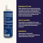 Hello Water-Based Personal Lubricant - Ph-Balancing Lube - Non-Sticky, & Long-Lasting Glide For Men, Women, And Couples, 8 Fl Oz