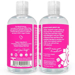 Sassy Water-Based Lube - Thick, Long-Lasting Gel, Natural Lube For Women/Men/Couples, Unscented, 8.5 Fl Oz (2 Pack)