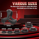 7 Pcs Silicone Penis Ring Set Sex Toys For Men, 7 Different Sizes For Erection Enhancing Long Lasting Stronger, Adult Sex Toys For Men’S Or Couple Pleasure