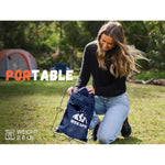 Inflatable Couch Air Lounger Chair - Camping & Beach Accessories, Portable Blow Up Sofa For Hiking, Lawn, Indoor/Outdoor Movies & Music Festivals. Lightweight And Easy To Set Up Air Hammock