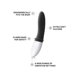 Billy 2 Vibrating Prostate Massager, Anal Vibrator For Men With 8 Pleasure Settings, Smooth And Rechargeable Anal Plug, Anal Toys For Men, Mens Prostate Toy, Black