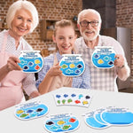 30 Pcs Grandparents Day Fishbowl Card Craft Kit with Stickers