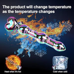 7 Inch Colored Glass Dildo Crystal Anal Plug, Fantasy Anal Bead Dildo Penis For G Spot Or P-Spot Stimulation, Heart Shaped Crystal Anal Butt Plug Massager Adult Sex Toy For Men And Women Couples