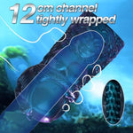 Dual Open Ended Male Masturbators, 360° Rotating Pocket Pussy Sex Toys Stroker Sleeve For Adult With 3D Crystal Realistic Textured Vagina Male Masturbators Cup, Blowjob Adult Male Sex Toy